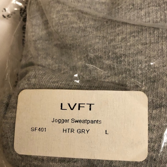 Live Fit *LVFT* Tapered Grey Joggers/Sweatpants - Picture 4 of 4